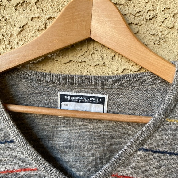 The Virgin Poets Society, Anthro | V- Neck Sweater - Picture 3 of 5